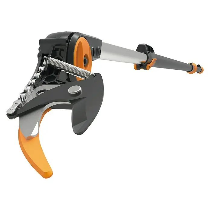 Fiskars Teleskop-Schneidgiraffe UPX86 - 230 - 410 cm, Bypass, Max. Aststärke: 32 mm - Vorderansicht