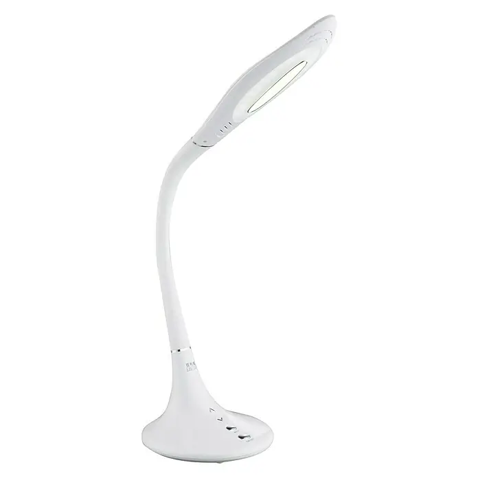 Globo LED-Tischleuchte Pattaya - 10 W, L x B x H: 50 x 17,7 x 79 cm, Weiß, Warmweiß - Rechte Seitenansicht