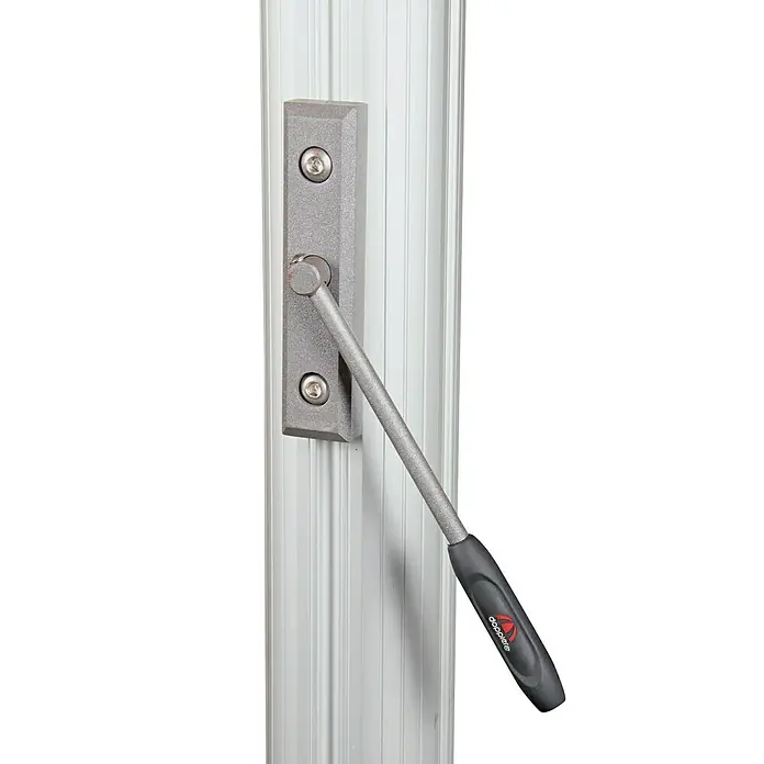 Doppler Schirmgestell Ferrara - Silbergrau, Aluminium