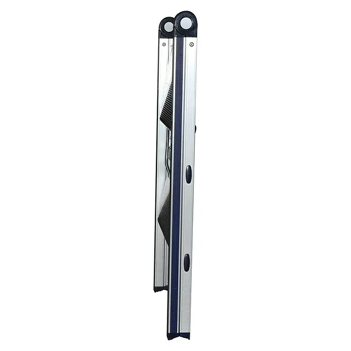 Stabilomat Basicline Preklopne ljestve Slim - 2 stepenice, Radna visina: 2,18 m - Pogled sprijeda