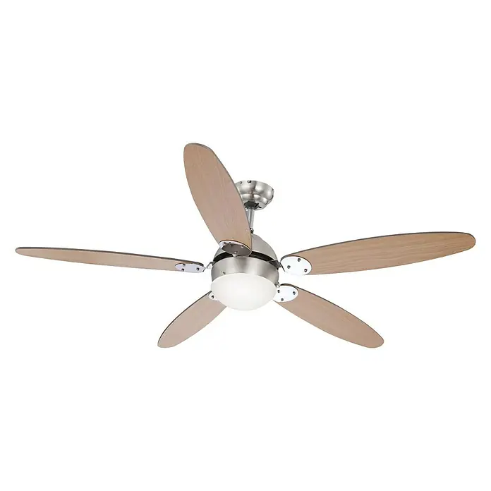 Globo Deckenventilator Azura - 132 cm, Buche, 60 W
