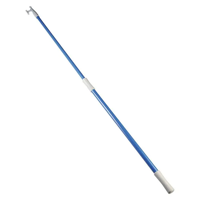 Talamex Bootshaken - Verstellbar: 120 cm - 210 cm, Aluminium - Linke Seitenansicht