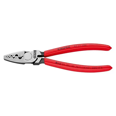 Knipex  Krimptang voor adereindhulzen