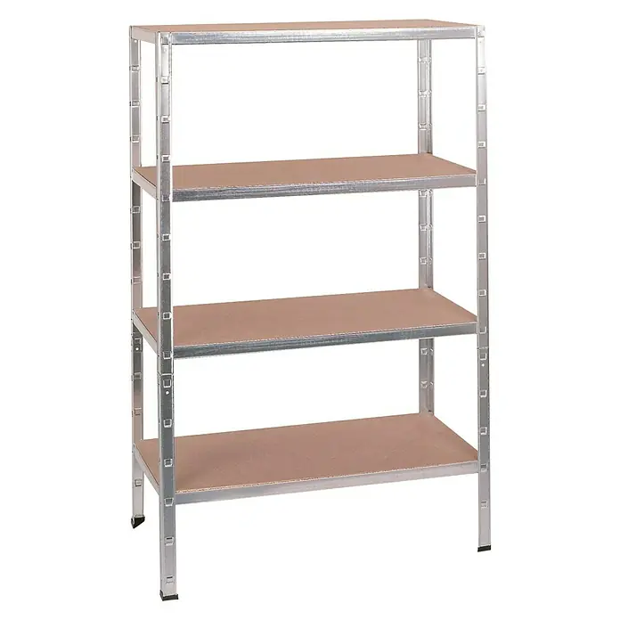 Regalux Metall-Schwerlastregal - 60 x 160 x 180 cm, Traglast: 250 kg/Boden, Metall, Stecken