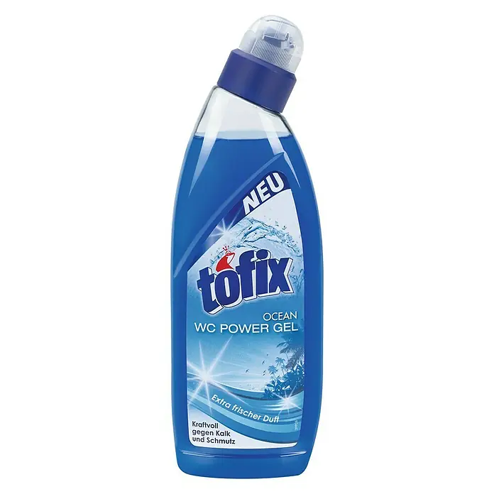 Tofix Ocean WC-Powergel - 750 ml, Schräghalsflasche