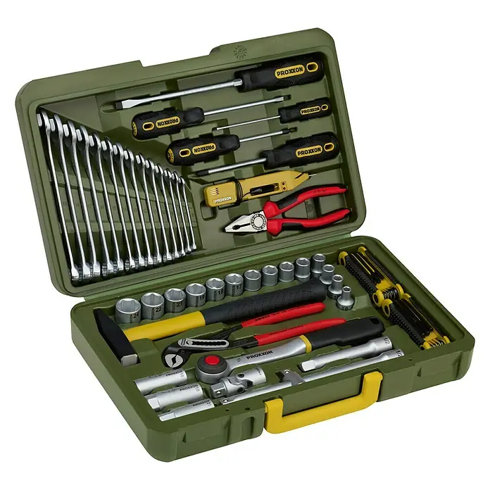 Proxxon Werkzeugkoffer - 47 -tlg., ½″