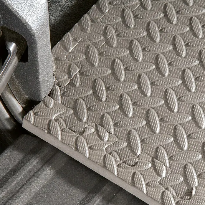 Mottez Universalmatte - Grau, 60 x 60 cm, 6 Stk.