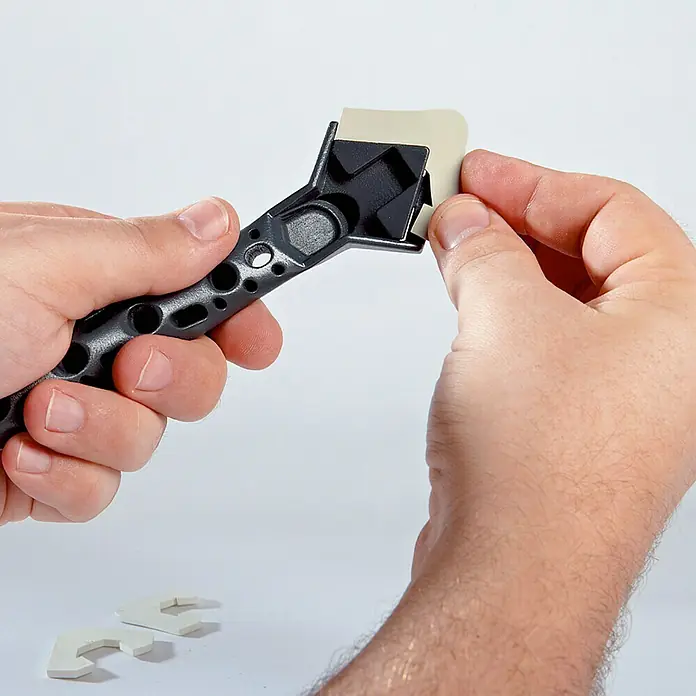Wolfcraft Reparatiekoffer kitvoegen - Geschikt voor: Oude acrylvoegen