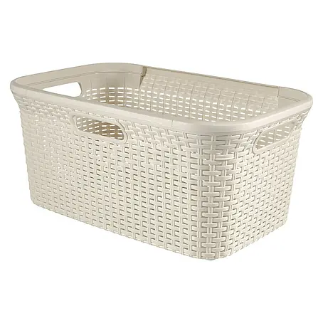 Curver Style Wäschekorb Deco Rattan