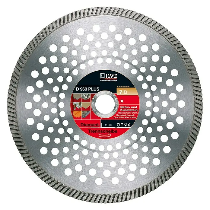 Diewe Diamant-Trennscheibe D 960 Plus - Durchmesser Scheibe: 230 mm, Geeignet für: Beton