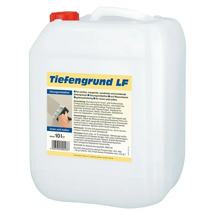 Tiefengrund LF - 10 l, Lösemittelfrei, Gebrauchsfertig
