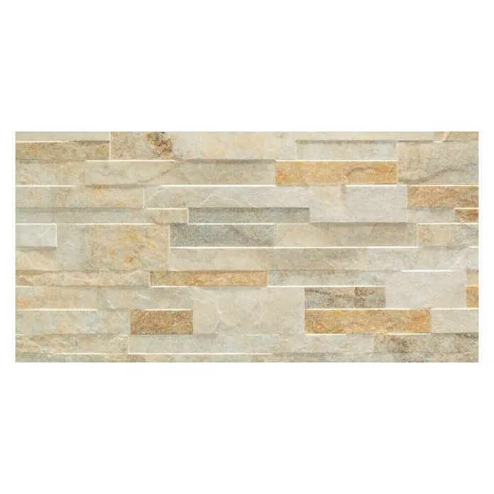 Momastela Dekorfliese Muretto - L x B: 31 x 61 cm, Beige, Glasiert