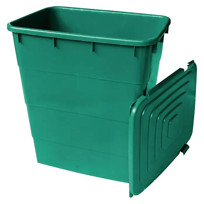 Regentonne eckig - 300 l, Grün