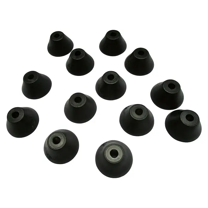 Tegola Canadese Super-S-Nagel Halteknöpfe - Schwarz, Silbergrau, 200 Stk.