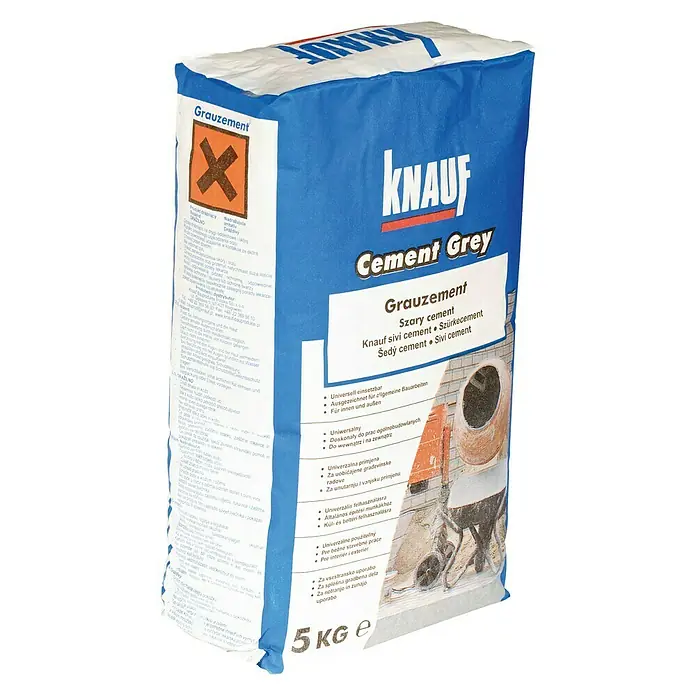 Knauf Zement - 5 kg, Zementgebunden