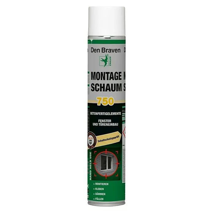 Den Braven PU-Montageschaum - 750 ml