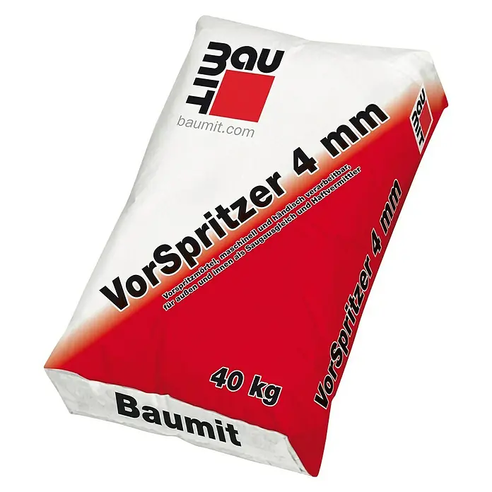 Baumit Vorspritzmörtel VorSpritzer 4 mm - 40 kg, Körnung: 0 mm - 4 mm