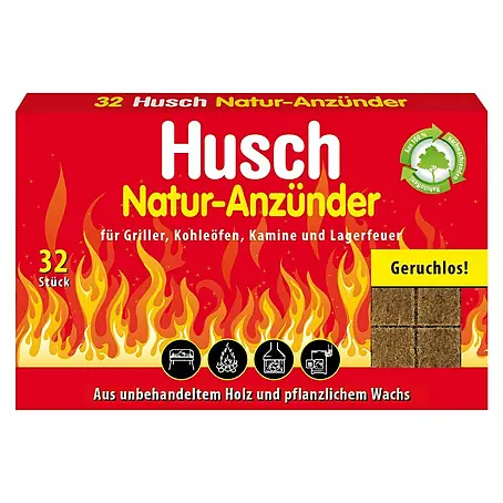 Husch  Anzünder Natur