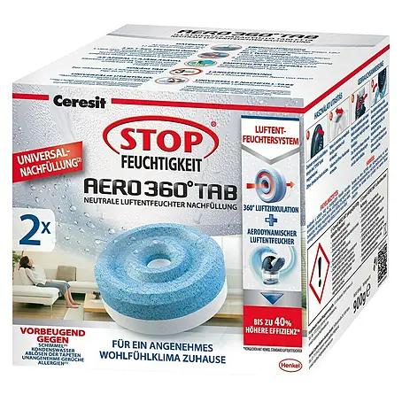 Ceresit  Luftentfeuchter-Tabs Aero 360°