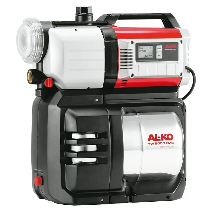 AL-KO Premium Hauswasserwerk HW 6000 FMS Premium - 1.400 W, Max. Fördermenge: 6.000 l/h, Max. Druck: 6 bar