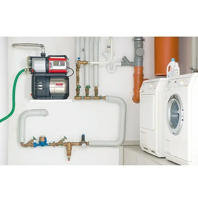 AL-KO Premium Hauswasserwerk HW 6000 FMS Premium - 1.400 W, Max. Fördermenge: 6.000 l/h, Max. Druck: 6 bar