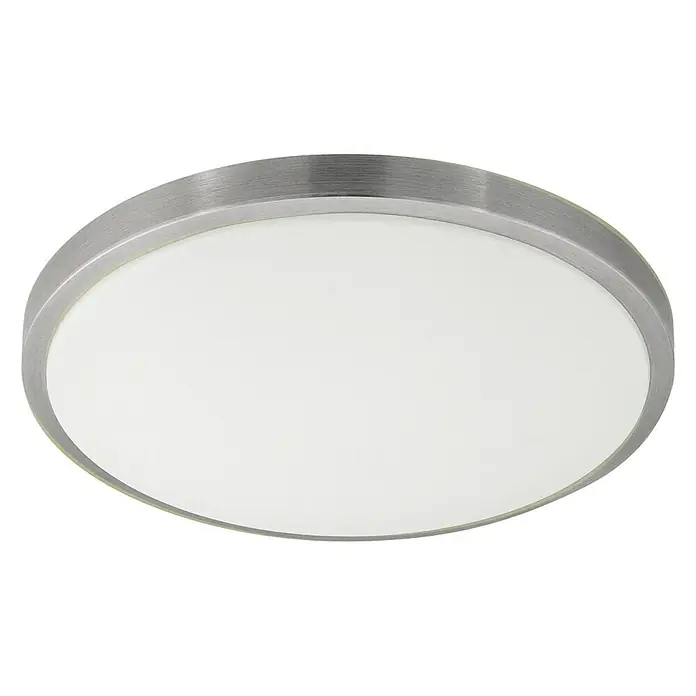 Eglo LED-Wand- & Deckenleuchte Competa 1 - 24 W, Weiß/Silber, 430 mm