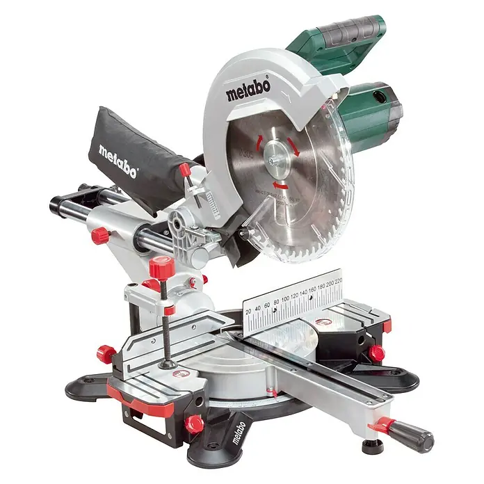 Metabo Kappzugsäge KGS 305 M - 1.600 W, Durchmesser Sägeblatt: 305 mm, Leerlaufdrehzahl: 3.700 U/min