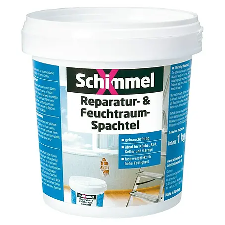 SchimmelX  Reparaturspachtel Feuchtraum-Spachtel
