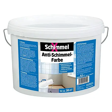 SchimmelX  Wandfarbe Anti-Schimmel