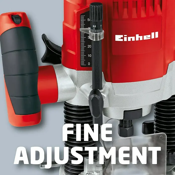 Einhell Oberfräse TC-RO 1155 E - 1.100 W, Max. Fräskorbhub: 55 mm