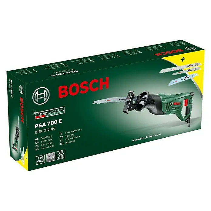 Bosch Sabljasta pila PSA 700 E - 710 W, Duljina podizanja: 20 mm