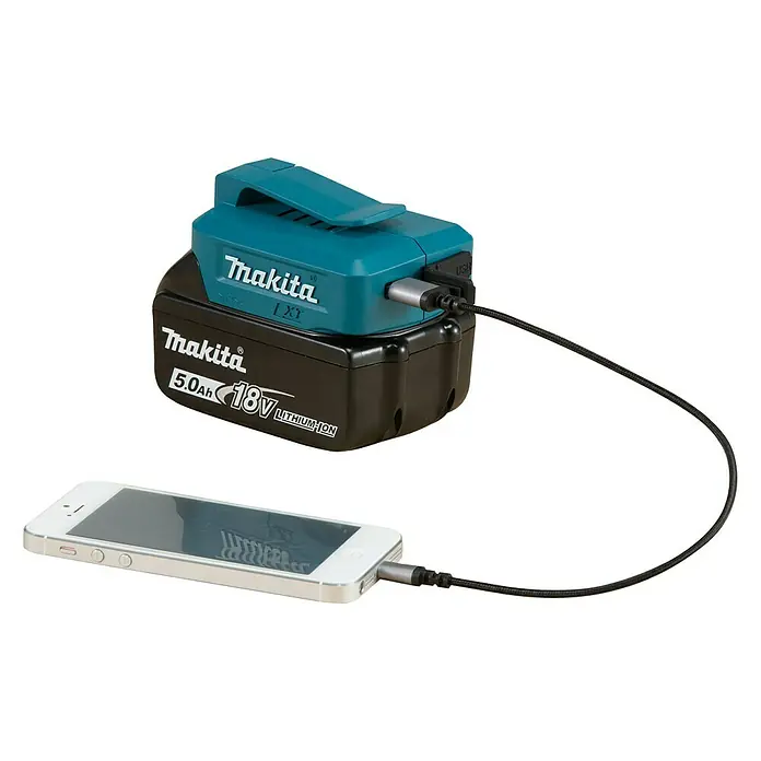 Makita Akku-Adapter ADP05 - Passend für: Makita Li-Ionen Akkus 14,4 V, Makita Li-Ionen Akkus 18 V