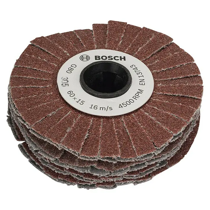 Bosch Schleifrolle flexibel - Körnung: 80, Breite: 15 mm