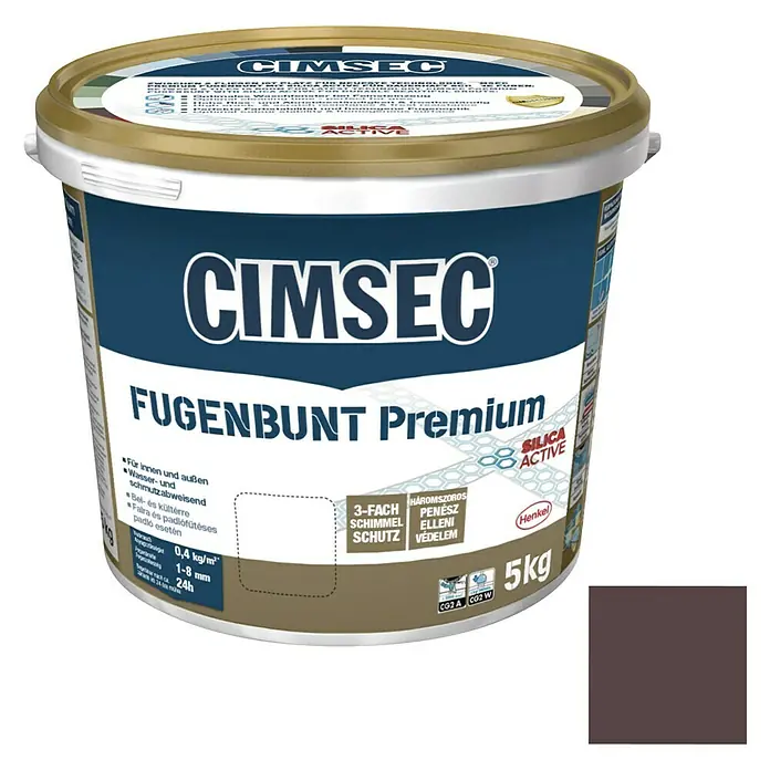 Cimsec Fugenmörtel Fugenbunt Premium - Balibraun, 5 kg