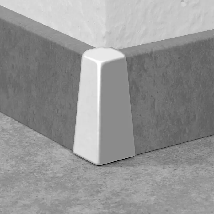 LOGOCLIC Unutarnji kut za lajsne K40 C - Srebrne boje, 6-dij., Namijenjeno za: LOGOCLIC letvicu K40 C - Detaljan prikaz