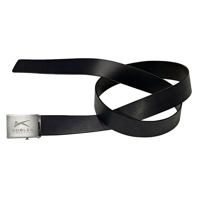 Kübler Gürtel - Länge: 115 cm, Leder - Vorderansicht