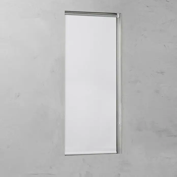 Expo Ambiente Rollo Mini - B x H: 90 x 210 cm, Weiß, Verdunkelnd - Vorderansicht