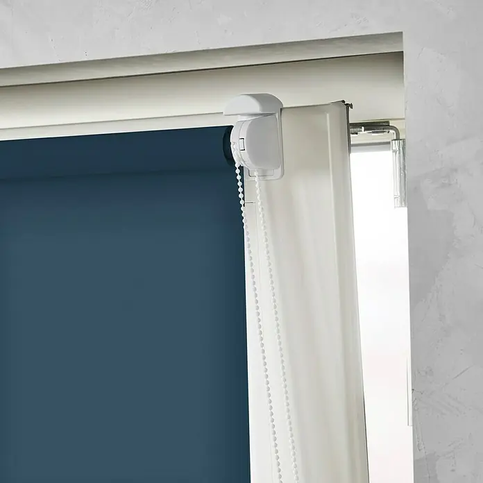 Expo Ambiente Rollo Mini - B x H: 90 x 210 cm, Blau, Tageslichtdurchlässig - Detailaufnahme