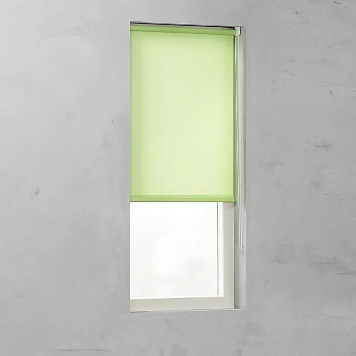 Expo Ambiente Rolo - Š x V: 90 x 210 cm, Zelene boje, Propusno za danje svjetlo - Pogled sprijeda