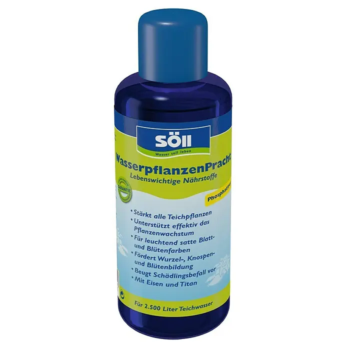 Söll Flüssigdünger Wasserpflanzen Pracht - 250 ml, Inhalt ausreichend für ca.: 2.500 l