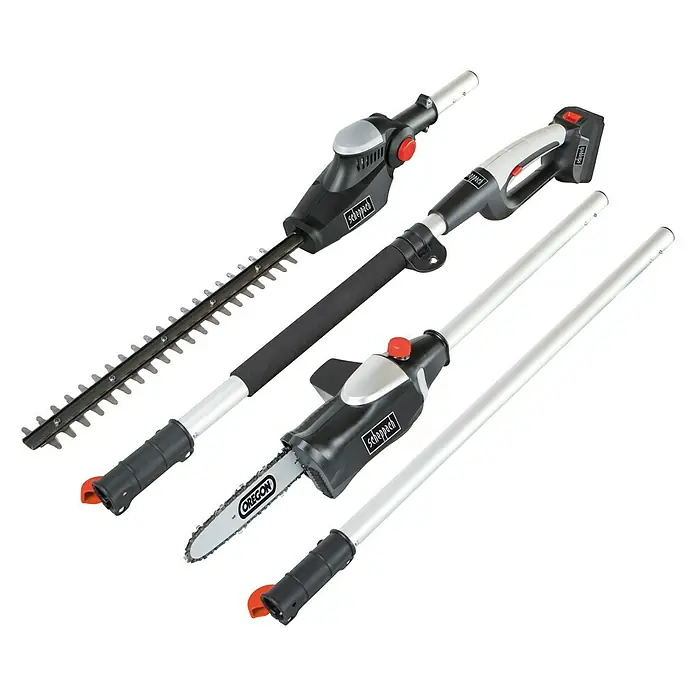 Scheppach Multigartengerät MGT410 - 18 V, 1,5 Ah, 1 Akku - Vorderansicht