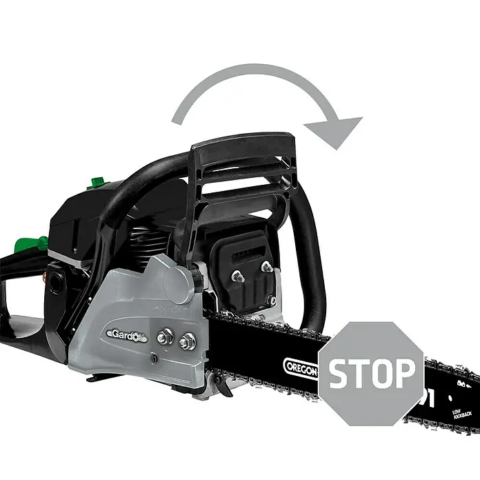 Gardol Benzin-Kettensäge GMS-E-45EV - 2 kW, 50,4 cm³, Schwertlänge: 44,5 cm - Detailaufnahme