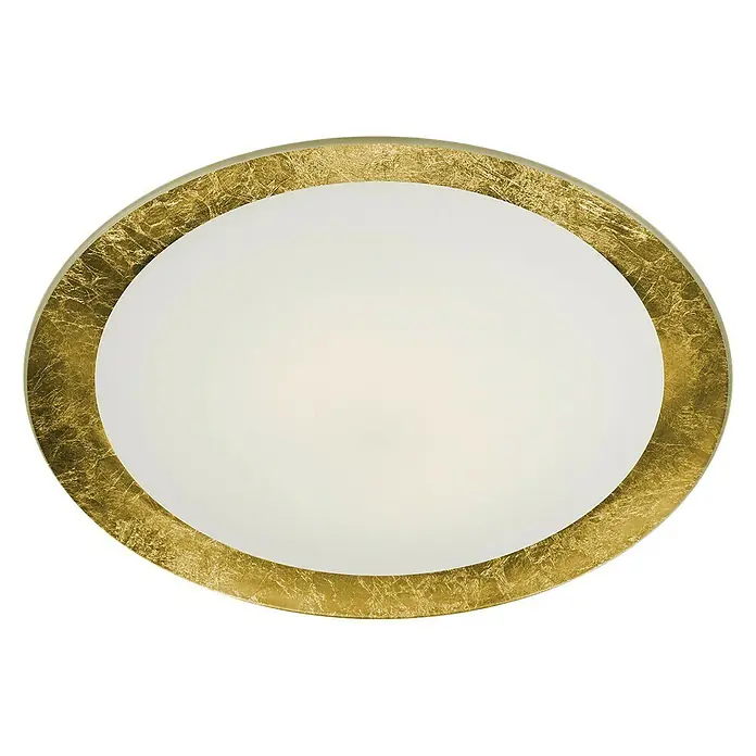 Reality Leuchten LED-Deckenleuchte rund Vancouver - 20 W, Ø x H: 50 x 8,5 cm, Warmweiß - Ansicht von unten