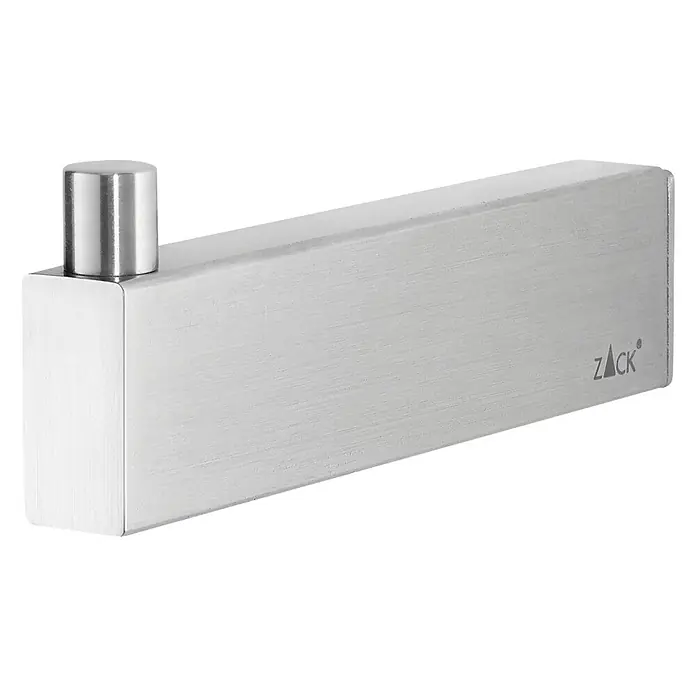 Zack Linea Ersatzpapierrollenhalter - Länge: 13 cm, Edelstahl, Matt - Vorderansicht
