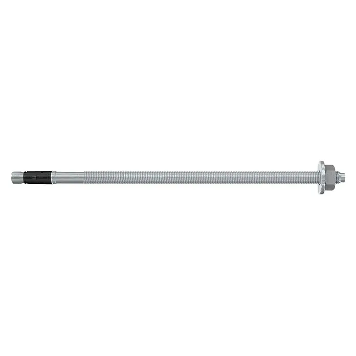 Fischer Schwerlastdübel FAZ II 12/100 GS - M12 x 151 mm, Nutzlänge: 100 mm standard, Galvanisch verzinkt - Vorderansicht