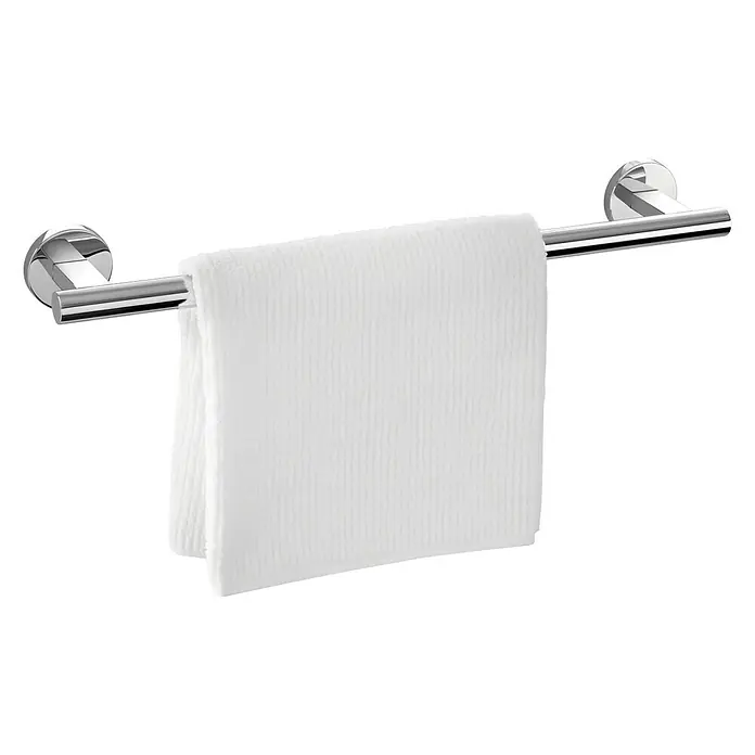 Zack Scala Badetuchhalter - Breite: 51 cm, Edelstahl, Glänzend - Vorderansicht