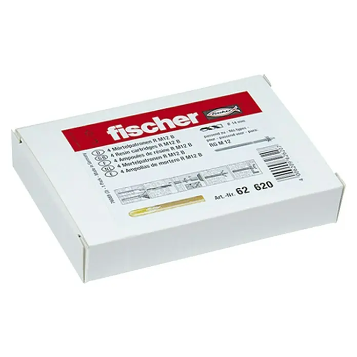 Fischer Mörtelpatrone RM12 - Durchmesser: 14 mm, 4 Stk. - Stimmungsaufnahme