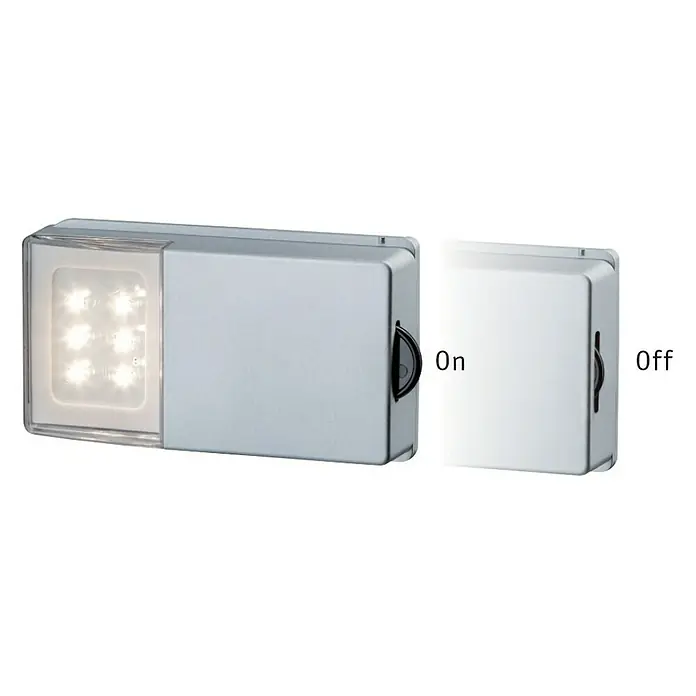 Paulmann LED-Schrankleuchte SnapLED - 9,5 cm, Automatisches Ein-/Ausschalten - Vorderansicht