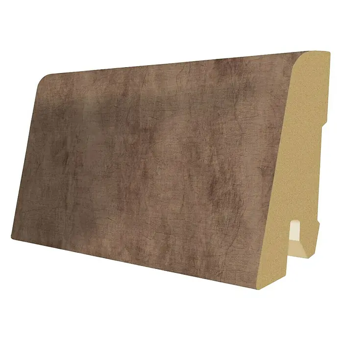 Egger Sockelleiste Travel The World - 2,4 m x 17 mm x 60 mm, Gerade - Rechte Seitenansicht