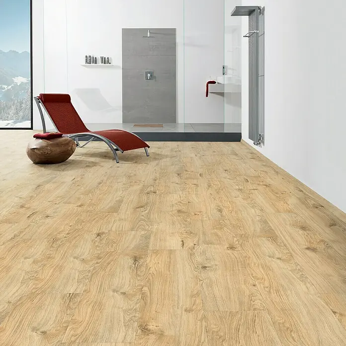 Living by Haro Designboden Eiche Alba - 1.282 x 235 x 6,5 mm, Landhausdiele - Stimmungsaufnahme